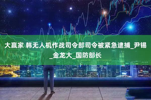 大赢家 韩无人机作战司令部司令被紧急逮捕_尹锡_金龙大_国防部长