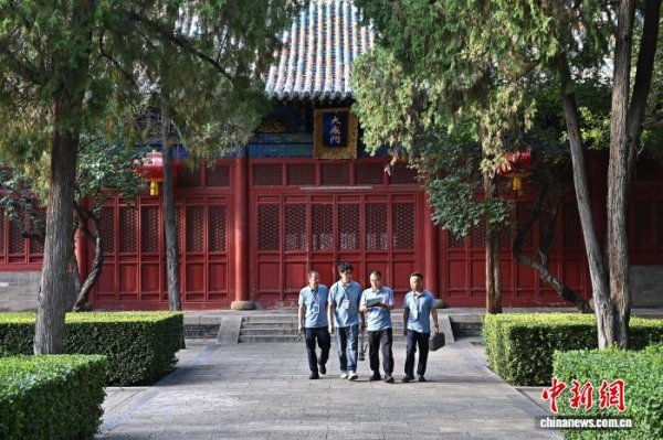 金富宝配资 （文化中国行）山西“空天地”安全网守护千年文物家底